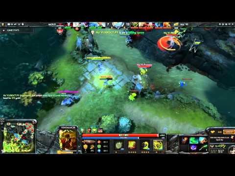 Dendi fountain Sunstrike and XBOCT save Puppey (Na`Vi vs Mouz)(G3)(D2CL) 10/28/2013