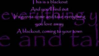 the blackout save our selves with lyrics