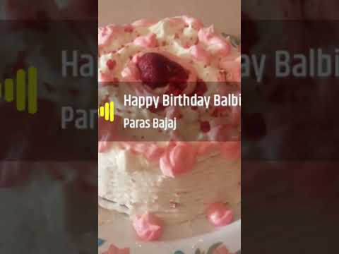 Happy Birthday Balbir.         ###birthdaycelebration