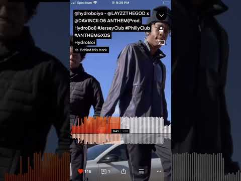 @hydroboiyo - @LAYZZTHEGOD X @DAVINCII.O6 anthem (Prod. HydroBoi) #JerseyClub #PhillyClub
