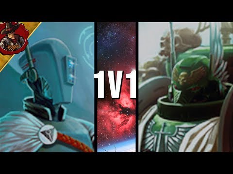 Tau Merchant vs Space Marine | New Boarding Showcase | Battlefleet Gothic Armada 2