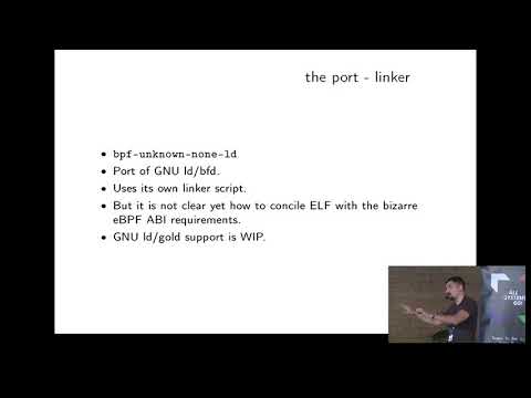 eBPF support in the GNU Toolchain