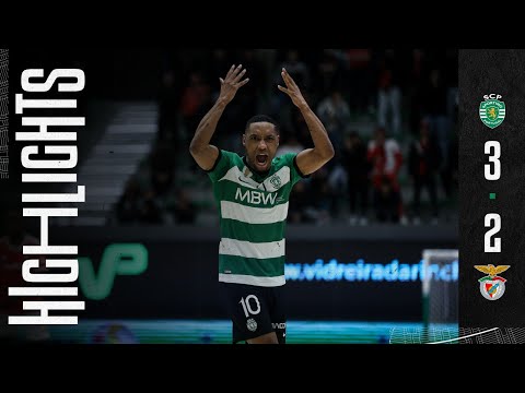 Resumo | Futsal: Sporting CP 3-2 SL Benfica (Taça de Portugal)