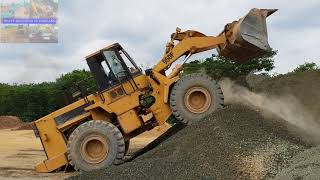 ปีนครับลุง มันต้องปีน!!! รถตักCAT 950F ยักษ์ใหญ่ปีนกองหิน เสียงบุ้งกี๋เหมือนหิวจาระบี