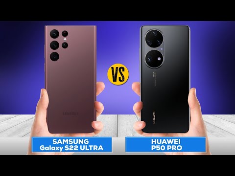 Samsung Galaxy S22 Ultra vs Huawei P50 Pro