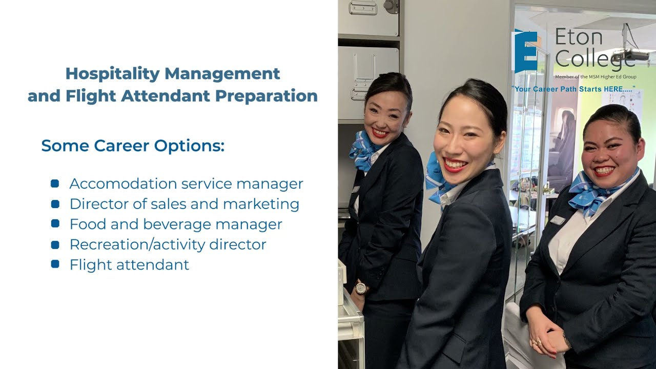 Eton College Canada Flight Attendant Programs | Your Career Path Starts Here