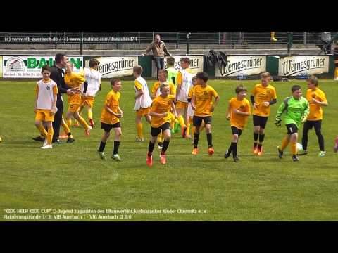 D-Jugend: "KIDS HELP KIDS CUP" des VfB Auerbach 2015 - die Spiele mit ein paar Ausschnitten