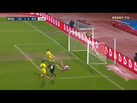 Ac. Viseu, Golo, Bandeira, 62m, 2-0