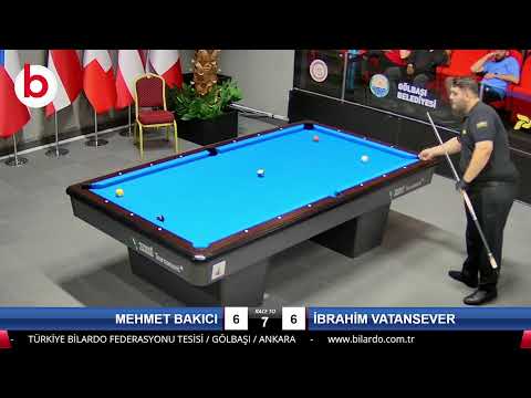 MEHMET BAKICI & İBRAHİM VATANSEVER Bilardo Maçı - 