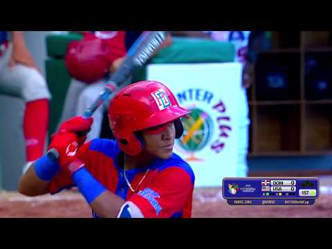 Dominican Rep v USA - U-15 Baseball World Cup 2018