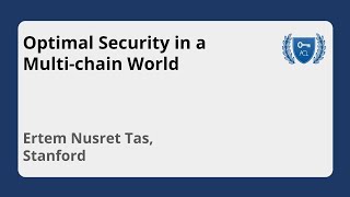 Video: Optimal Security in a Multi-chain World