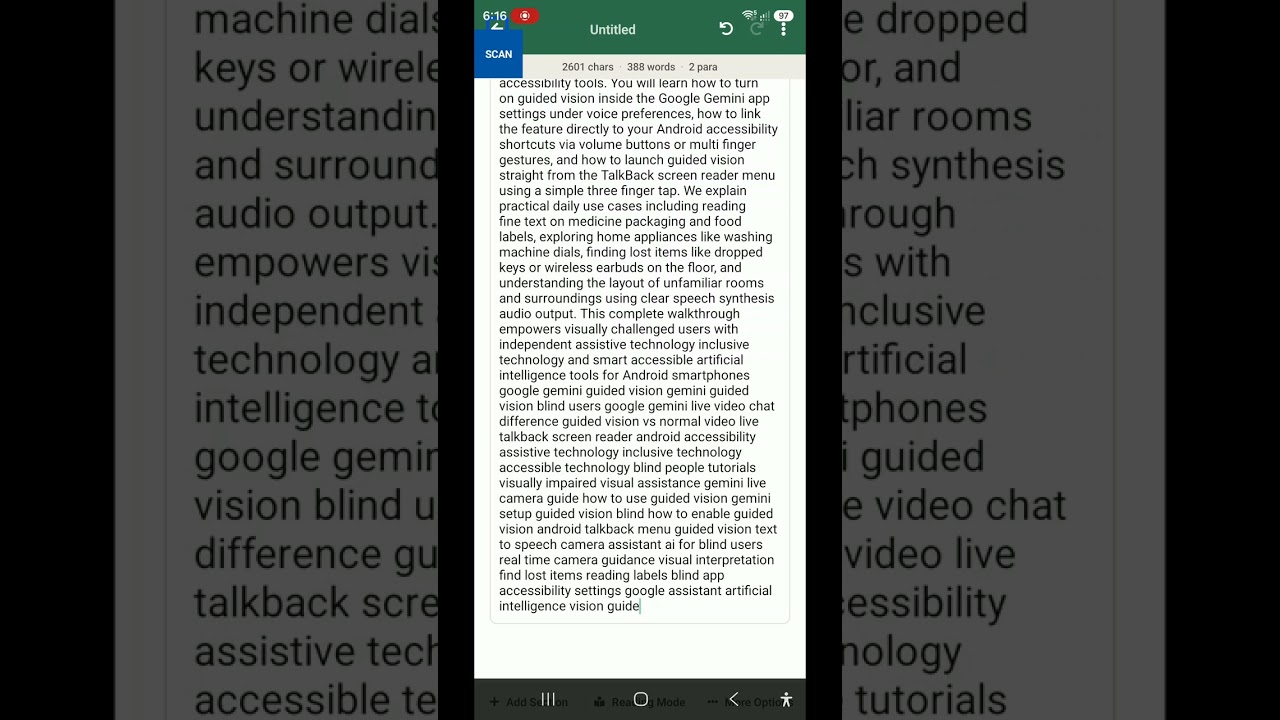 Gemini guided vision and Gemini video chat difference for blind what's the usage of guided vision AI