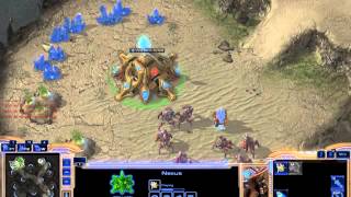 Starcraft 2 Road to Hard! PvT gameplay! PART 1