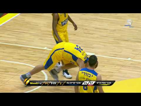 Highlights: Maccabi Fox Tel Aviv - Kiryat Gat 91:67
