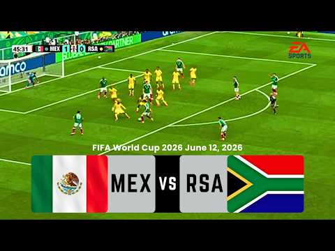June 12, 2026 | Mexico vs South Africa | FIFA World Cup 26 | Group Stage | EA Sports FC26