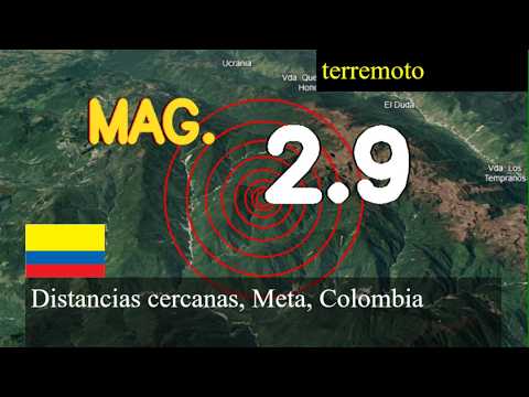 😱🚨  Terremoto cerca de Distancias, Meta, Colombia actualizaciones en vivo hoy: Terremoto de magnitud