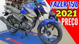 YAMAHA FAZER 150 UBS 2021 PREÇO E FICHA TÉCNICA