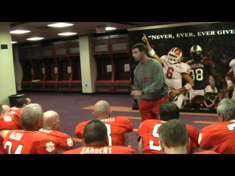 2011 Clemson Football Fantasy Camp Pre-Game Speech