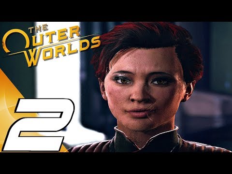 THE OUTER WORLDS - Gameplay Walkthrough Part 2 - Groundbreaker & Crane's Research (PC Max Settings)