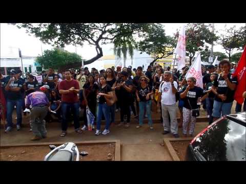 Marcha do IFNMG em Montes Claros   Greve 2015