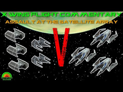 X Wing Flight Commentary - Game 90 - Empire V Scum