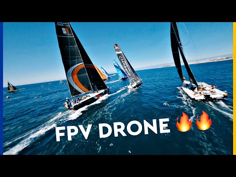 Is this the future of sailing videos?? | FPV Drone 🛸⛵️