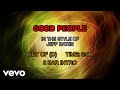 Jeff Bates - Good People (Karaoke)