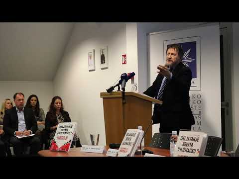 Predstavljanje knjige Tade Jurića: Iseljavanje Hrvata u Njemačku. Gubimo li Hrvatsku? -Tihomir Cipek