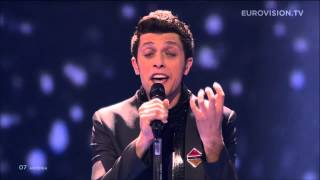 Aram MP3 - Not Alone (Armenia) LIVE Eurovision Son