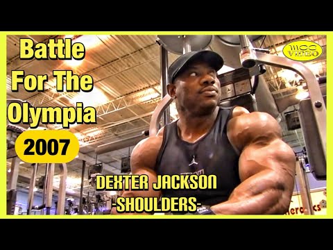 DEXTER JACKSON - SHOULDERS (2007) BATTLE FOR THE OLYMPIA DVD