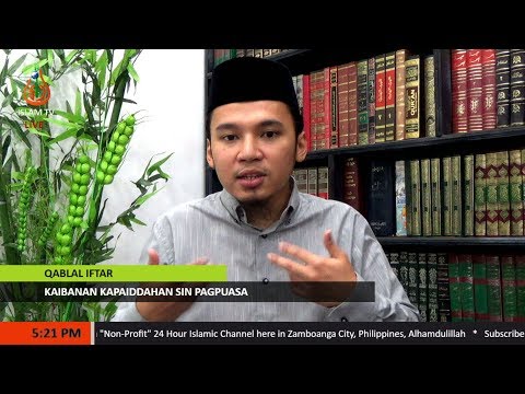 Kaibanan Kapaiddahan sin Pagpuasa - Sheikh Abdussabour Muhaimin Sakili (Tausug)