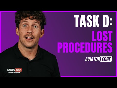 Task D - Lost Procedures | Aviator Edge
