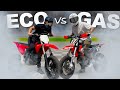 World S FASTEST Electric Vs Gas Supermoto