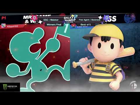 GGxC 9.5 - SSG Maister (Mr. Game and Watch) Vs. BestNess (Ness) - Top 8 Winners Final