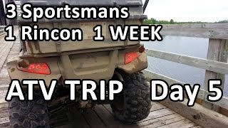 preview picture of video 'Polaris Sportsman 500 - 1000 km ATV Trip Day 5'