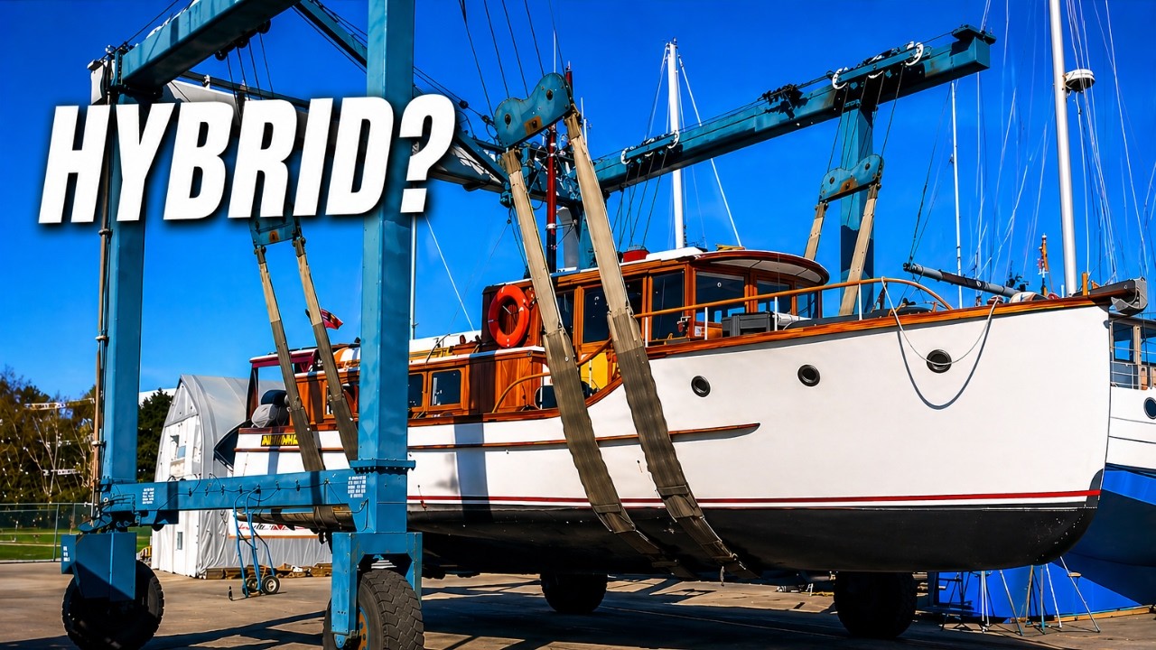 This Old Boat is going HYBRID ELECTRIC!
