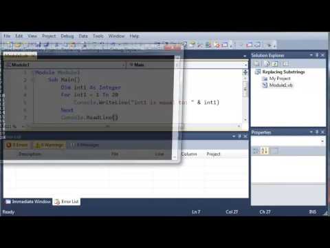 Visual Basic Tutorial   26   For Next Loop   YouTube