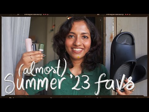 Almost summer 2023 favorites ☀️ | makeup, skincare, hair styling & removal, food & coffee!