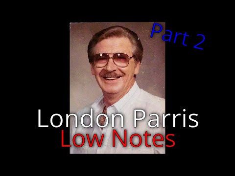 London Parris - Low Notes (C#2 to E1) Low Bass (Part 2)