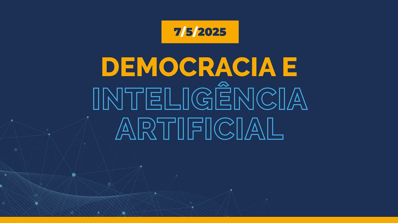 7/5/25 - Palestra "Democracia e Inteligência Artificial" com Lawrence Lessig (inglês)