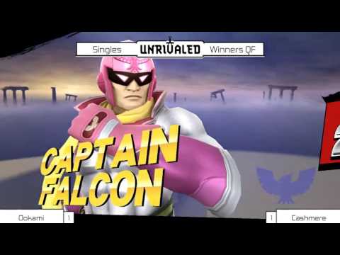 Unrivaled SSB4 - Ookami (Megaman) vs Cashmere (Falcon) - Winners Quarters