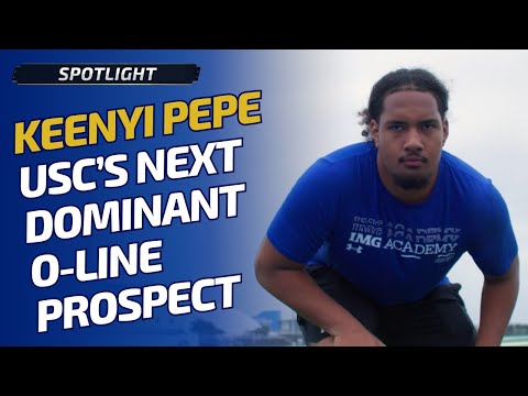 Keenyi Pepe: IMG Academy's Top Lineman with NFL Aspirations