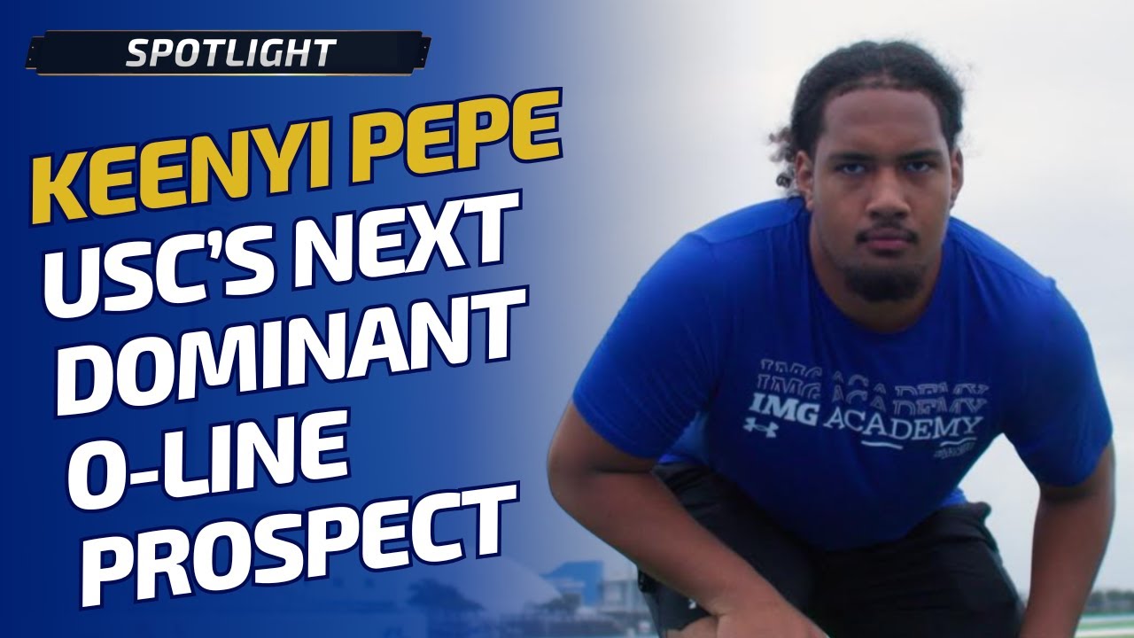 Keenyi Pepe: IMG Academy's Top Lineman with NFL Aspirations