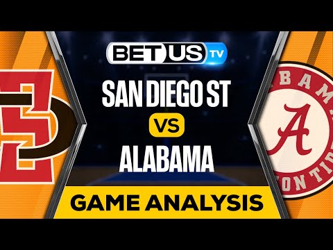 San Diego St vs Alabama: Preview & Picks 03/24/2023