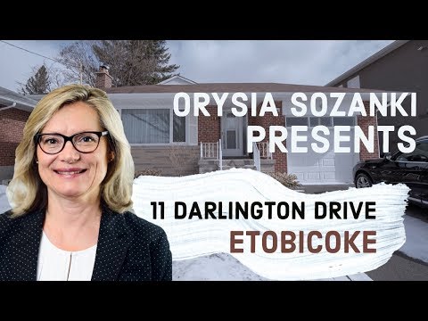 Introducing 11 Darlington Drive, Etobicoke, ON - Orysia Sozanki