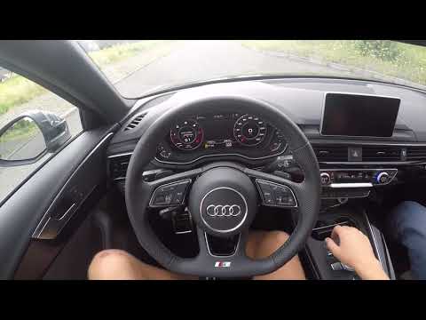 Audi A4 3.0 TDI Quattro 272HP Launch Control Inside