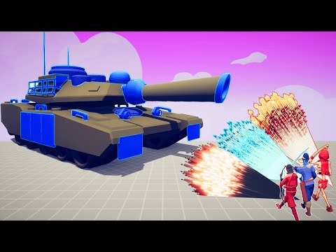 ULTIMATE TANK vs EVERY RANGED GOD POWER | TABS - Totally Accurate Battle Simulator