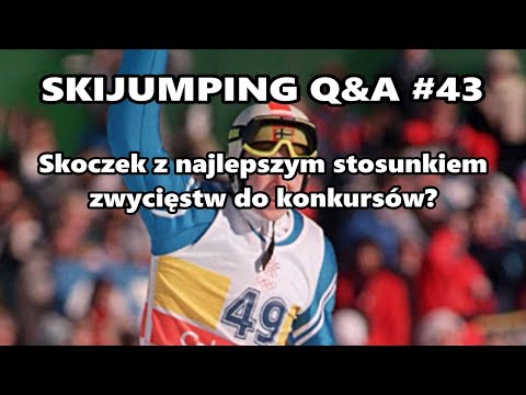 Skoczek z najlepszym stosunkiem zwycięstw do konkursów? Skijumping Q&A #43