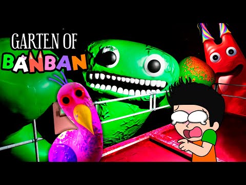 ESTE JUEGO ESTA LLENO DE MONSTRUOS TERRORIFICOS 😨😱 | GARTEN OF BANBAN JUEGO COMPLETO | JONDRES GC