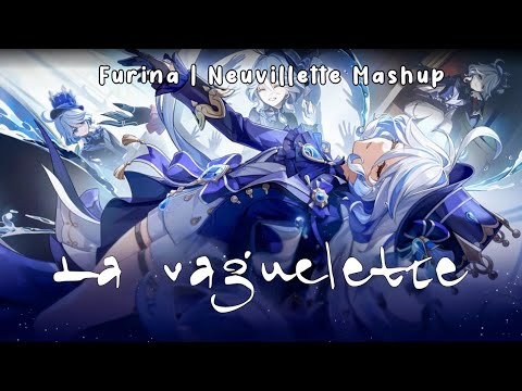 Le vaguelette - Furina & Neuvillette Mashup - Lyrics Video (Sung by Cécilia Cara and Vulkain)